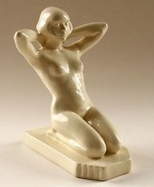 FRENCH SARREGUEMINE GLAZED CER