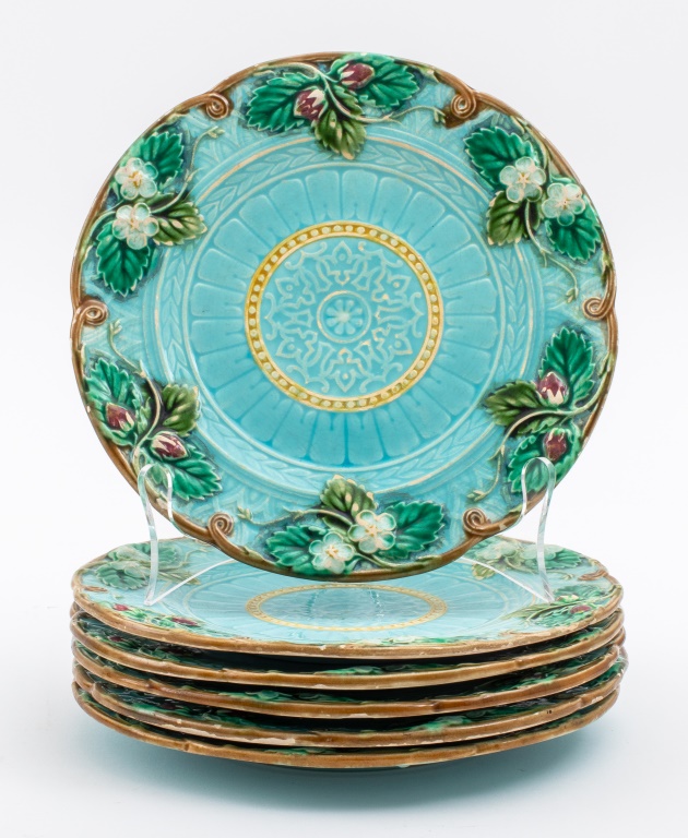 FRENCH SARREGUEMINES MAJOLICA