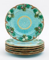 FRENCH SARREGUEMINES MAJOLICA