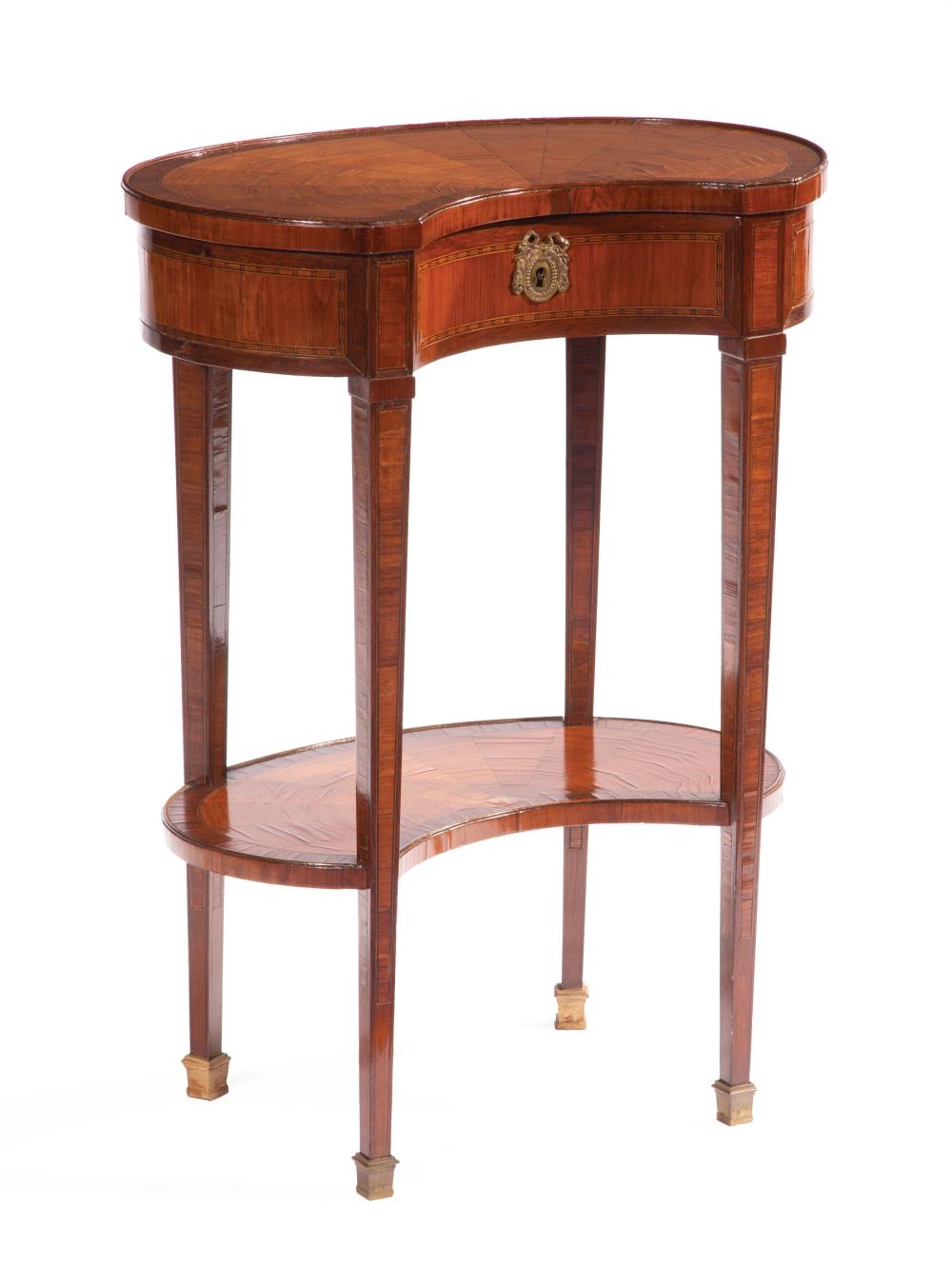 FRENCH SATINWOOD-INLAID KINGWOOD