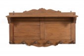 FRENCH SCALLOPED WOODEN HANGIN