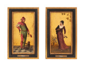 FRENCH SCH. 19TH C. MAIDEN & J