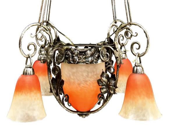 FRENCH SCHNEIDER METAL & ART