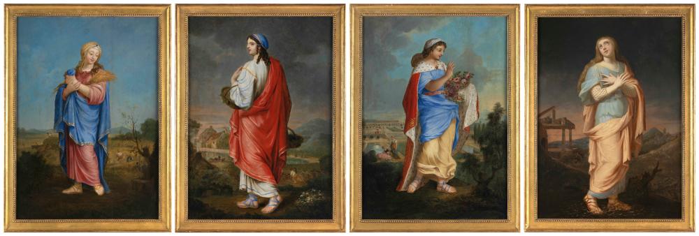 FRENCH SCHOOL (18TH CENTURY,), FOUR