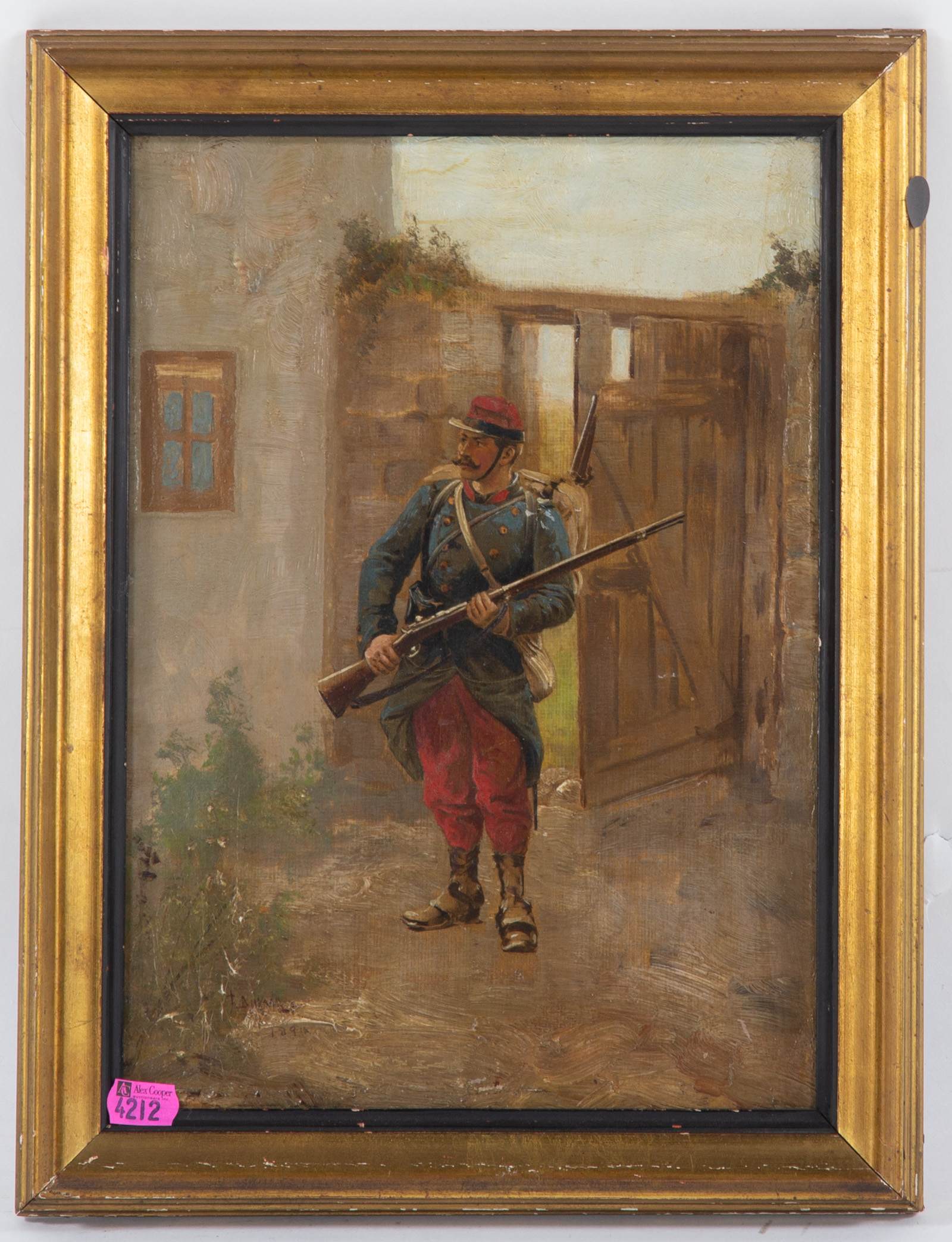 FRENCH SCHOOL, 19TH C. "FRIEND OR