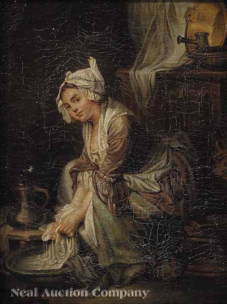 French School 19th c. "The Young
