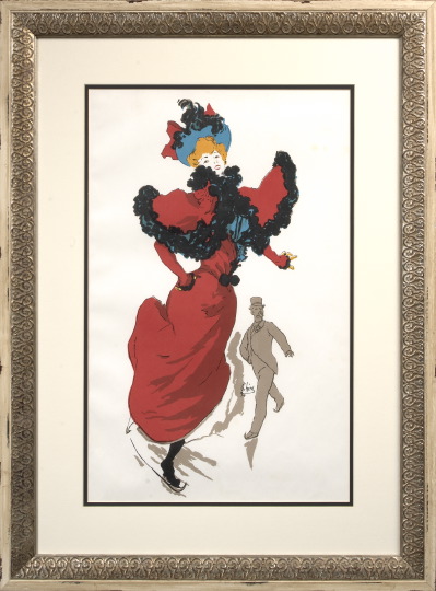 French School (20th Century),  pair