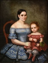 FRENCH SCHOOL, A PAINTING, "LA