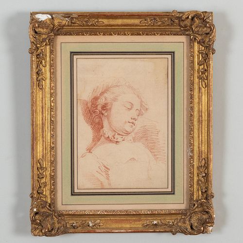 FRENCH SCHOOL: A YOUNG LADY