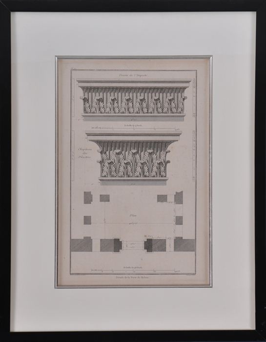 FRENCH SCHOOL: ARCHITECTURAL