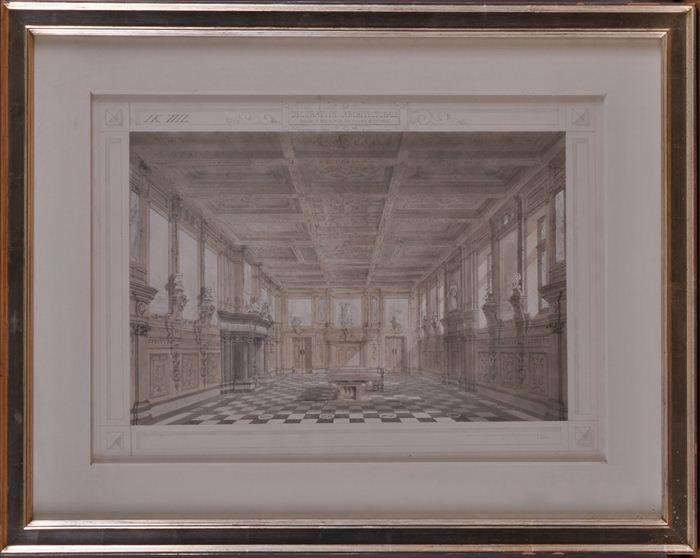 FRENCH SCHOOL: ARCHITECTURAL