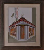 FRENCH SCHOOL: CORNER "PATISSE