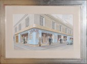 FRENCH SCHOOL: "DERAMAIX" Wate