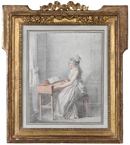 FRENCH SCHOOL DRAWING(18th century)