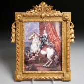 FRENCH SCHOOL, ENAMEL ON COPPE