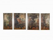 FRENCH SCHOOL: FOUR LANDSCAPE