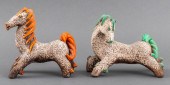 FRENCH SCHOOL GLAZED CERAMIC H