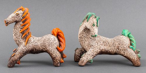 FRENCH SCHOOL GLAZED CERAMIC