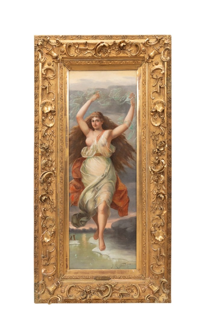 FRENCH SCHOOL 'HIVER' ALLEGORICAL