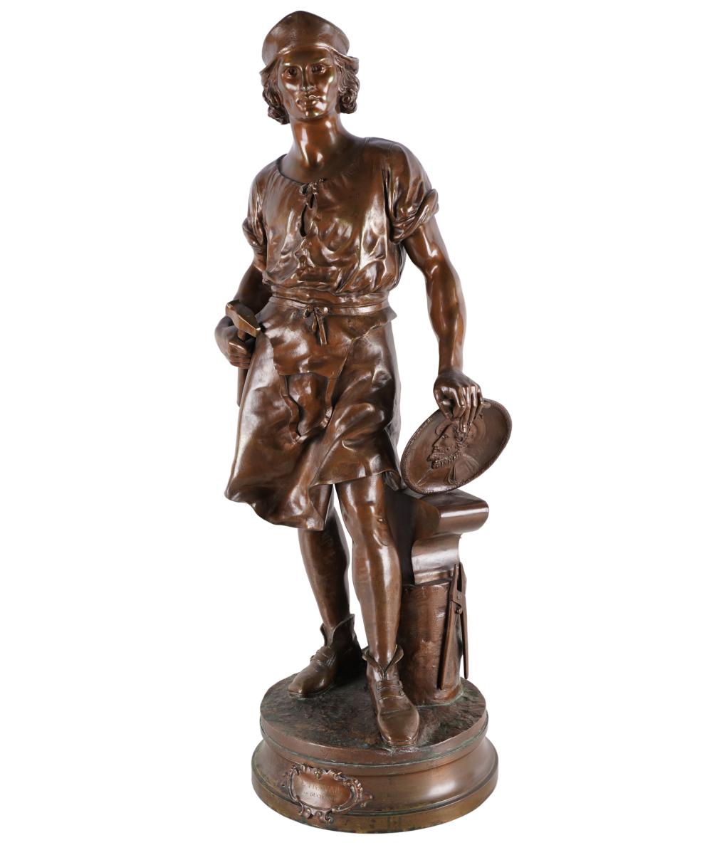 FRENCH SCHOOL: LE TRAVAILbronze