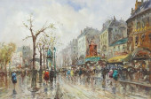FRENCH SCHOOL PAINTING, IMPRES