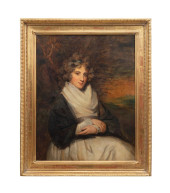 FRENCH SCHOOL PORTRAIT OF A LA