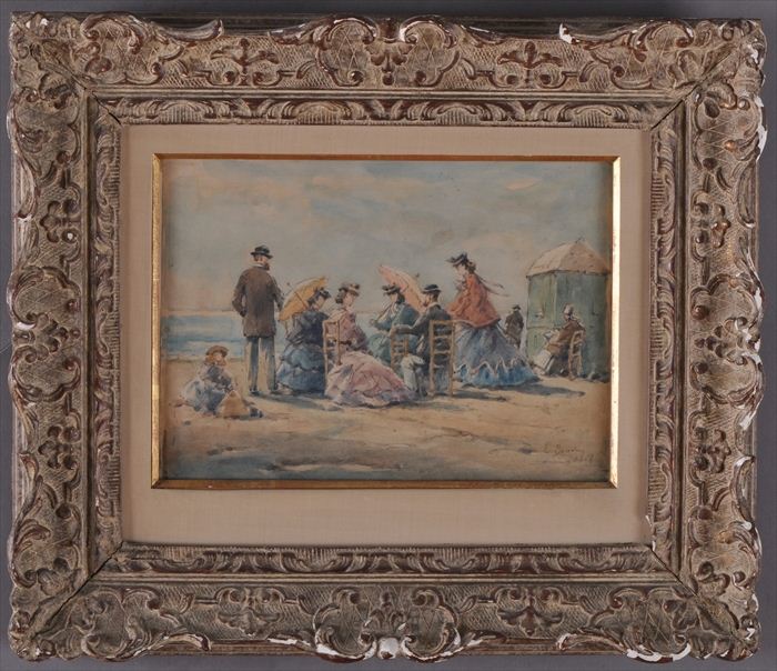 FRENCH SCHOOL: SEASIDE PARTY