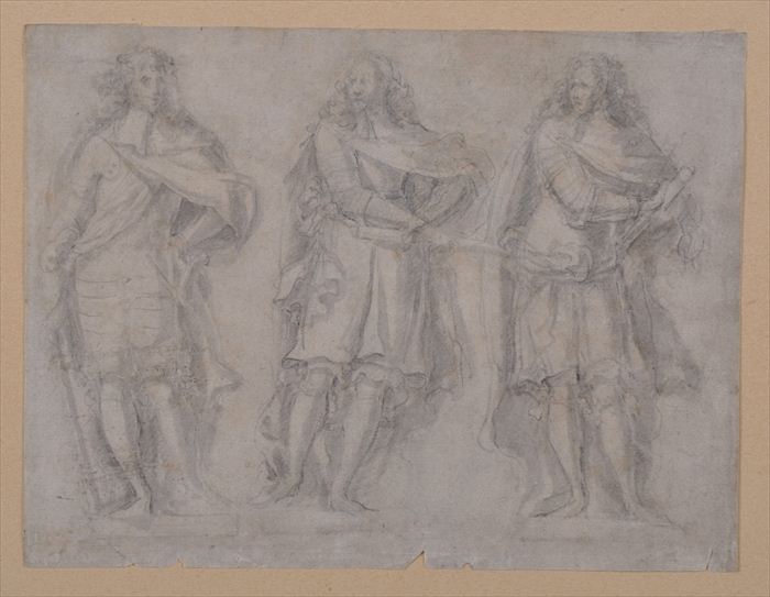 FRENCH SCHOOL: STUDY FOR A GROUP OF