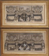 FRENCH SCHOOL: TWO PRINTS: THA