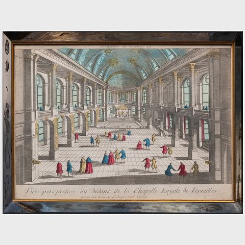 FRENCH SCHOOL: VUE D'OPTIQUE:
