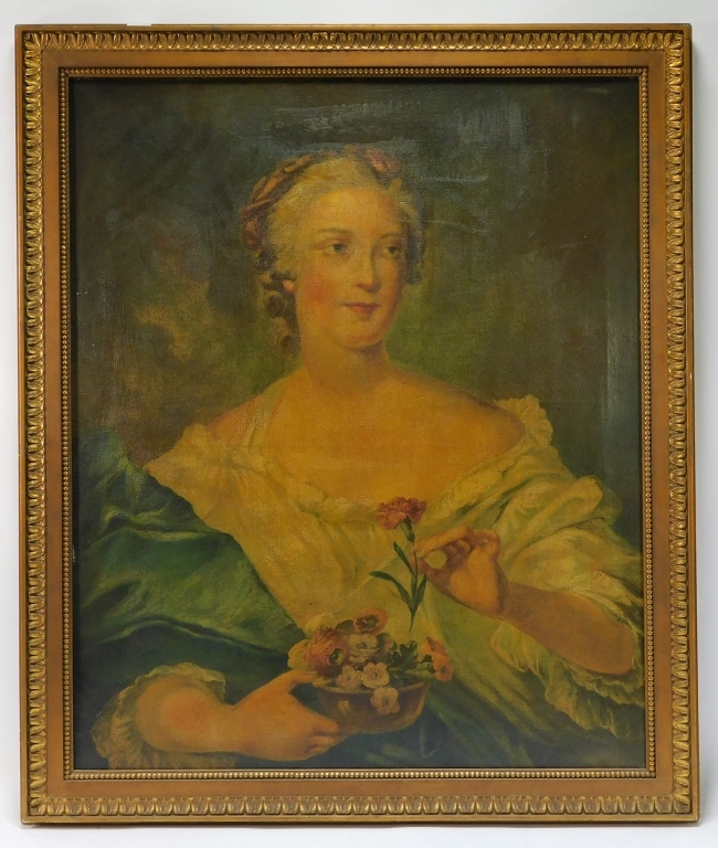 FRENCH SCHOOL WOMAN PORTRAIT
