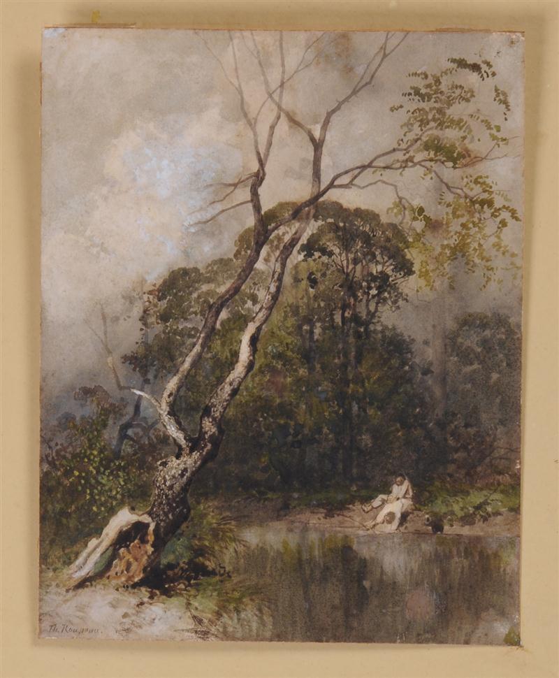 FRENCH SCHOOL: WOODLAND SCENE