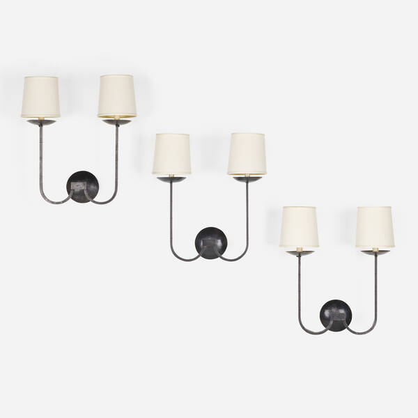 French. Sconces, pair. 20th