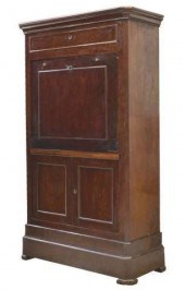 FRENCH SECRETARIE ABBATANT WIT