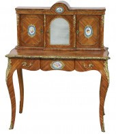 FRENCH SEVRES MOUNTED BUREAU D