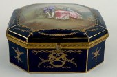 FRENCH SEVRES PORCELAIN GILT B