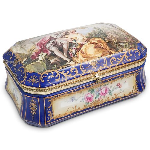 FRENCH SEVRES STYLE DRESSER