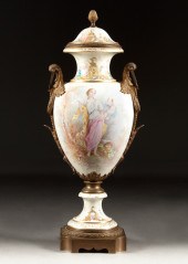 French Sevres style ormolu-mou