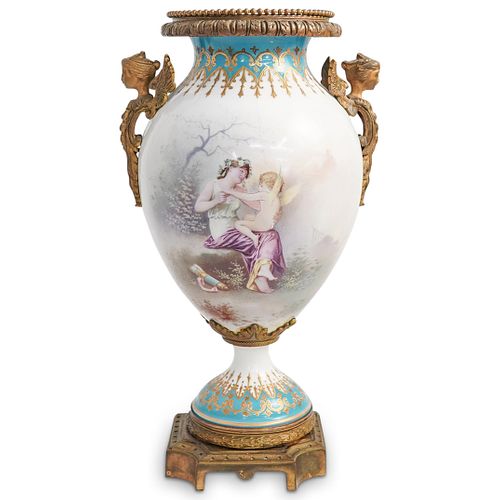 FRENCH SEVRES STYLE PORCELAIN &