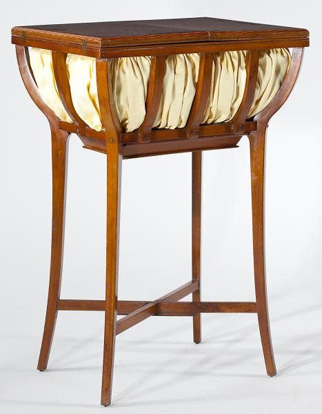 French Sewing Work Tablefruitwood