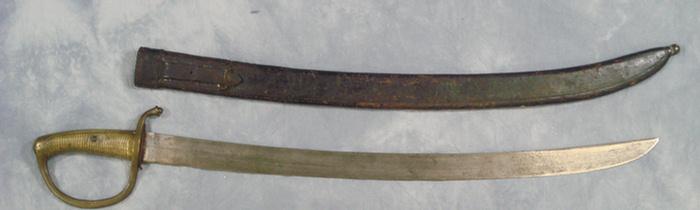 French short sword, dated 1898 at