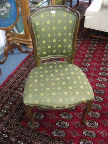 French Side Chair carved wood