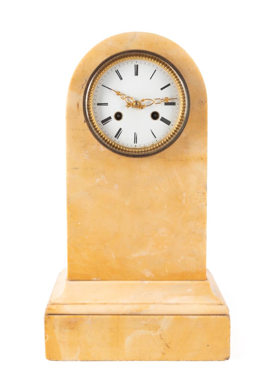 FRENCH SIENNA MARBLE MANTLE