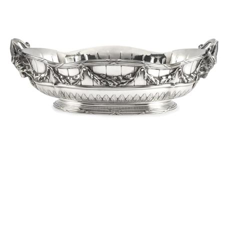 French Silver Center Bowl 	 