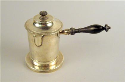 French silver chocolate pot   