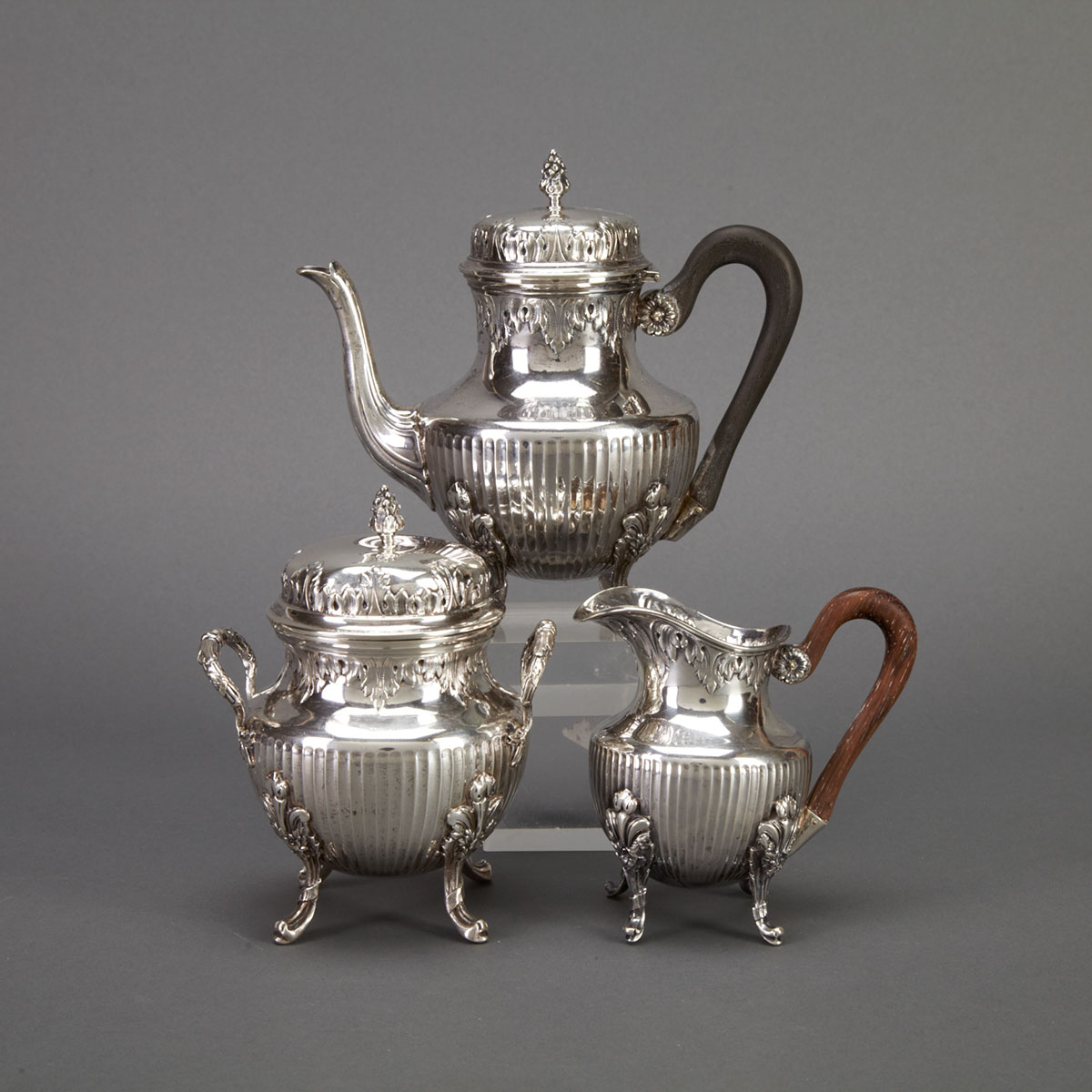French Silver Coffee Service