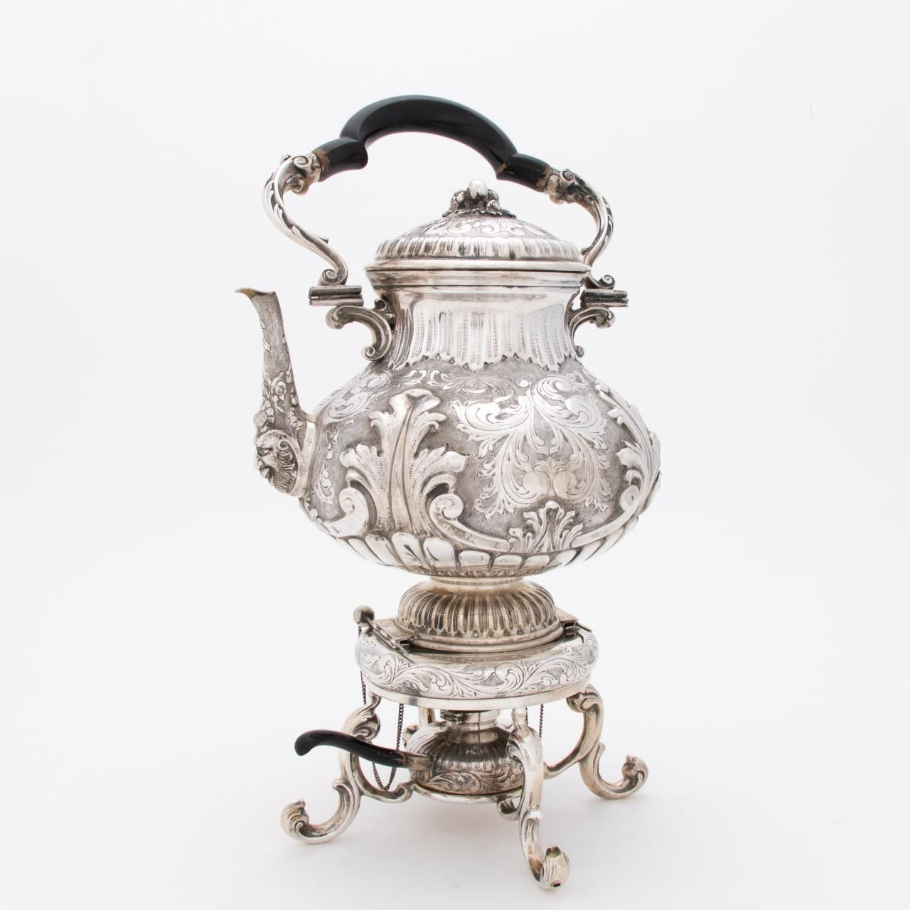 FRENCH SILVER & CRYSTAL COVERED