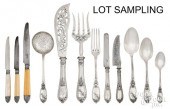 FRENCH SILVER FLATWARE SERVICE