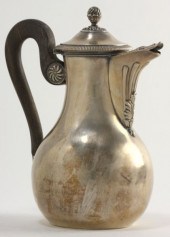 French Silver Hot Water Jugear
