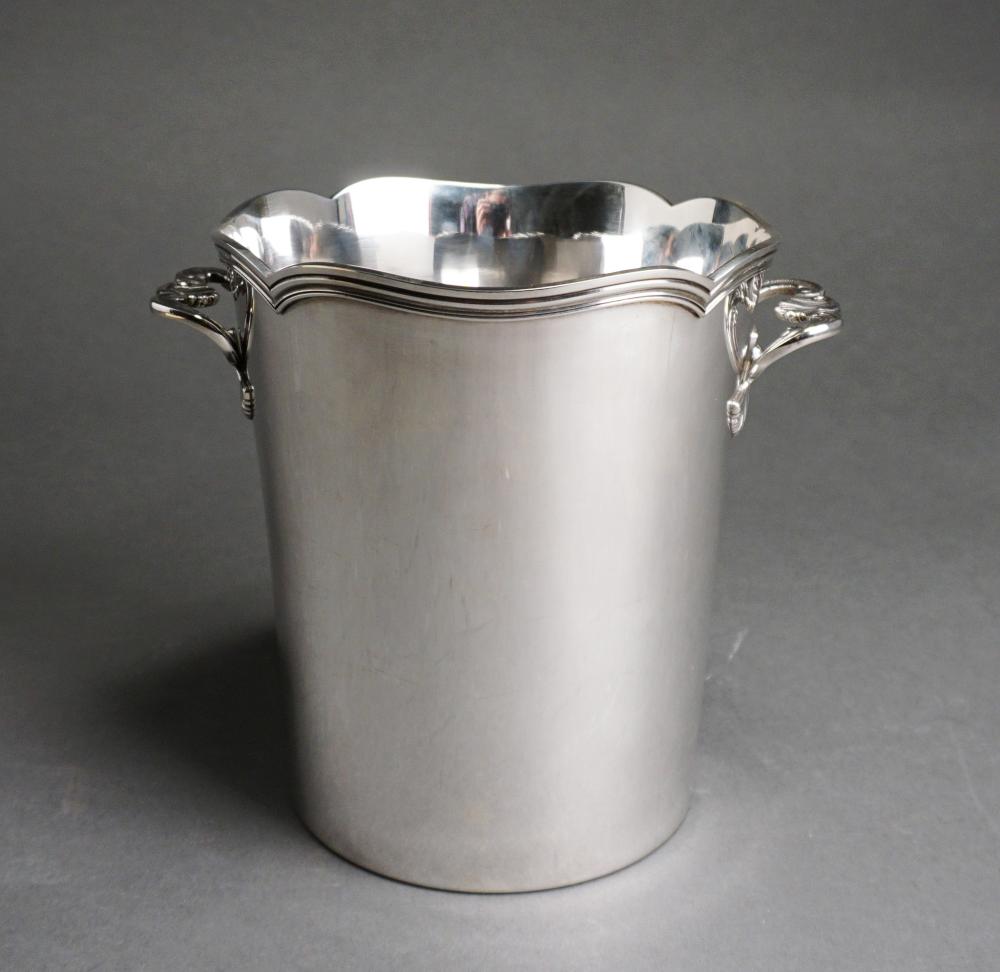FRENCH SILVER PLATE CHAMPAGNE